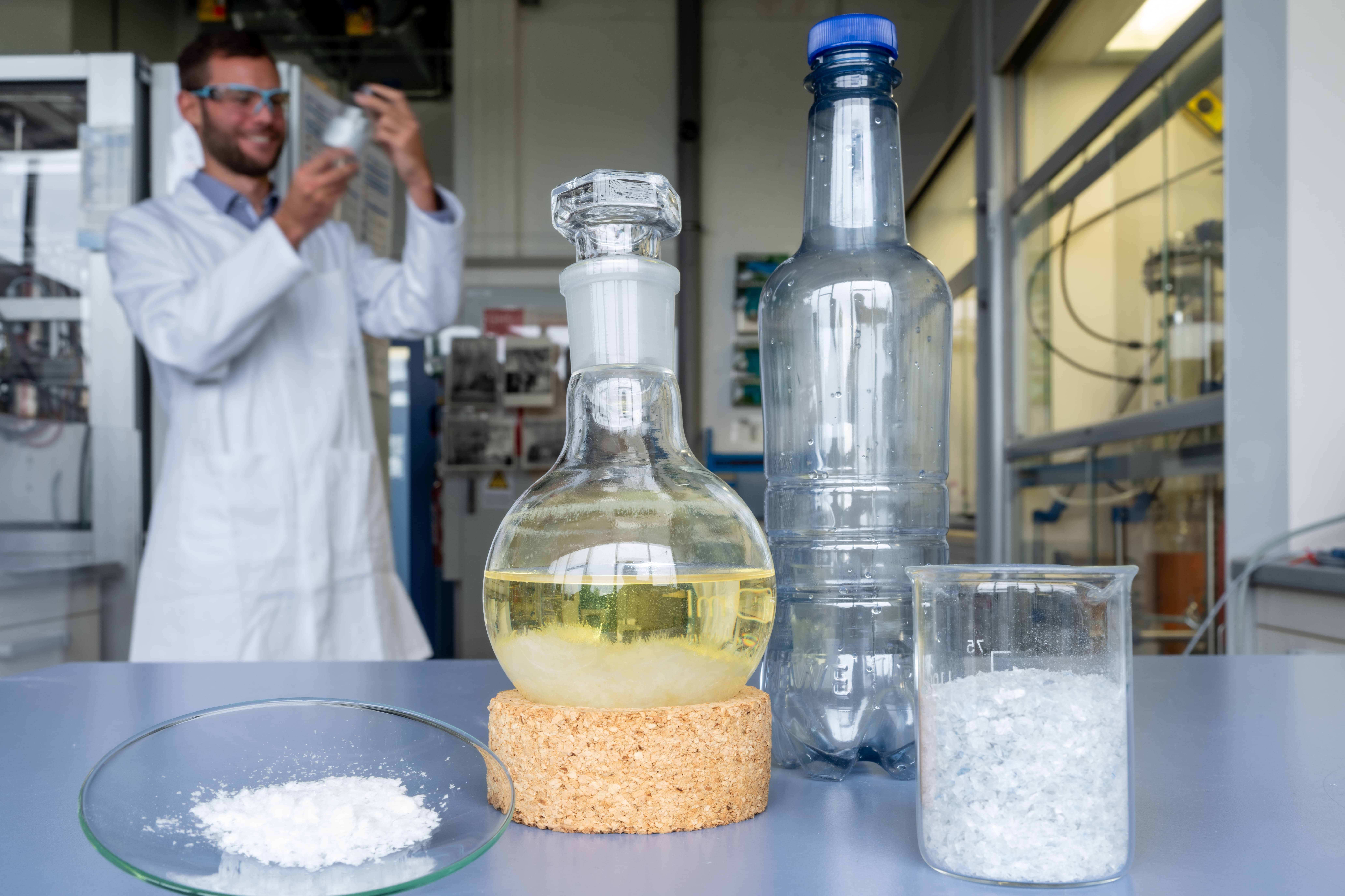 Solvolysis products after processing in our plants