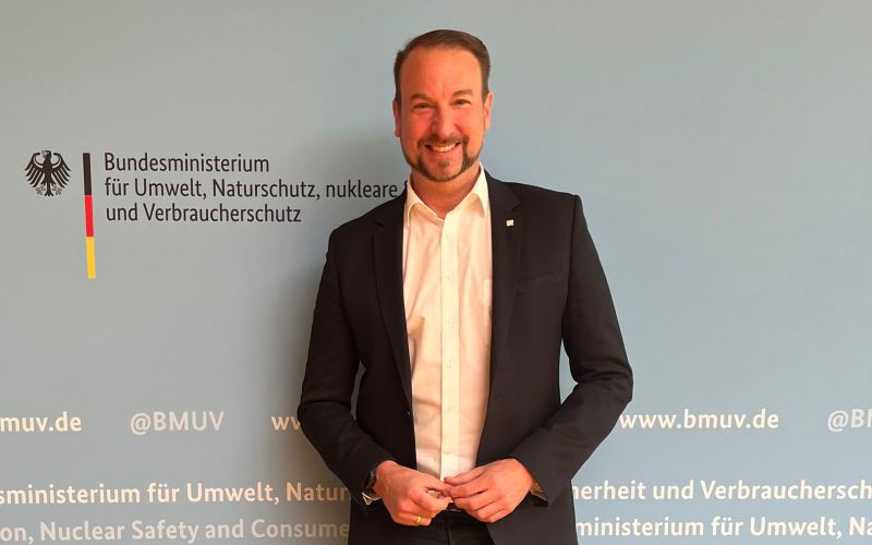 Prof. Dr. Manfred Renner nahm am 20. April beim Spitzengespräch »1. Dialogforum Nationale Kreislaufstrategie« teil.