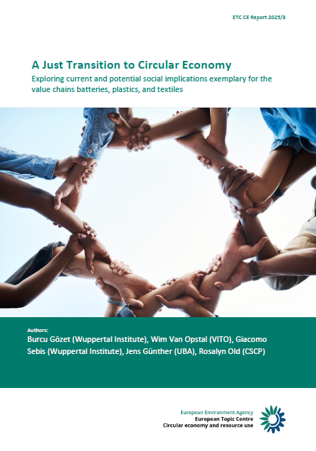 Titelbild ETC CE Report 2025/8 Titelbild ETC CE Report 2025/8